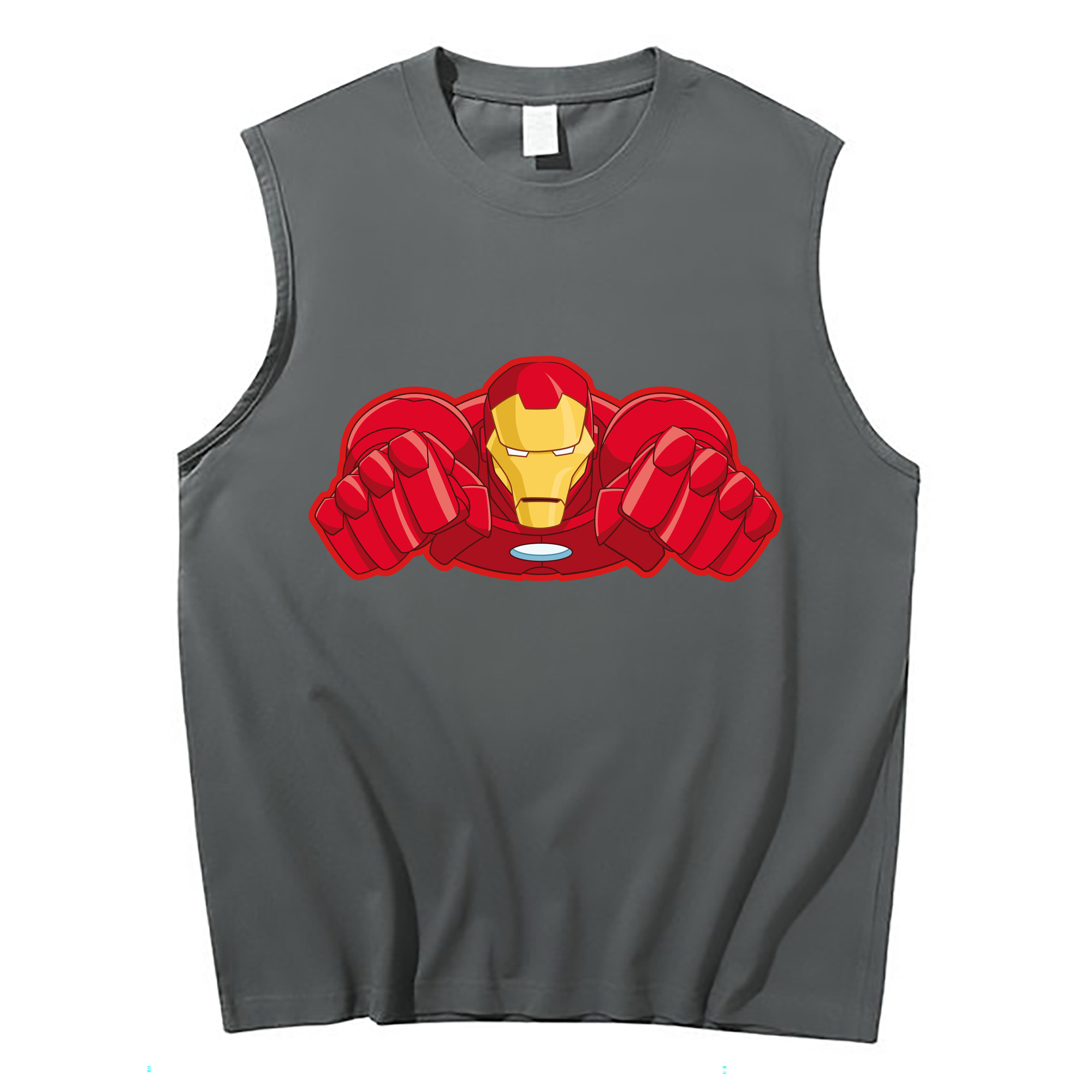 （画像用） アベンジャーズ The Avengers コットン100％タンクトップ（フロントプリント）